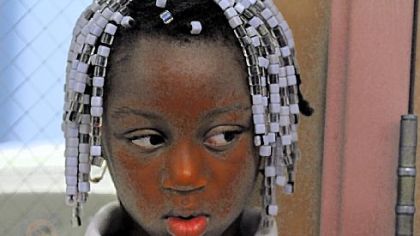Schaeffer second-grader Mykayla Sims turned 8 years old on Monday, the day before her bed was delivered.