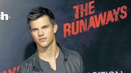 Taylor Lautner arrives at a premiere in Los Angeles. The actor from the wildly popular "Twilight" series will film the movie "Abduction" in Pittsburgh.