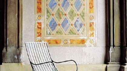 Munder/Skiles Swan Chair and Ottoman