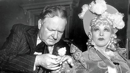 Mae West with W.C. Fields