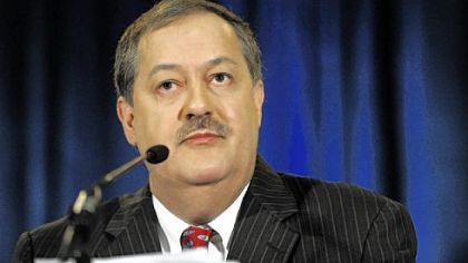 Massey Energy CEO Don Blankenship received salary, bonus, stock, stock options and other benefits valued at $17.8 million last year, up 62 percent from 2008. The amount included more than $358,000 for the use of Massey's corporate jets.