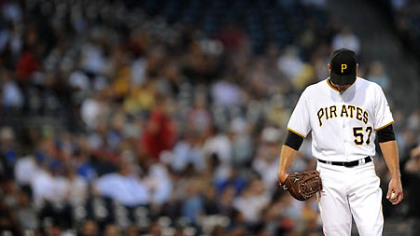Pitcher Zach Duke on the Pirates' rotation: "The potential is there."