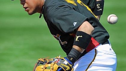 Pirates second baseman Aki Iwamura on his struggles: "I'm just not getting the results in numbers. That's it. But I know it's important to have the results."