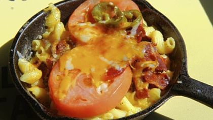 The mac and cheese from the Three B Saloon in Erie, Pa.