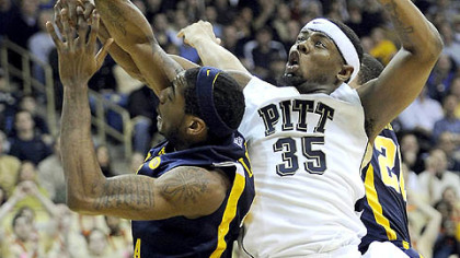 Pitt forward Nasir Robinson on his team's practices: "We go hard from the beginning of practice to the end of practice, and it carries into games."
