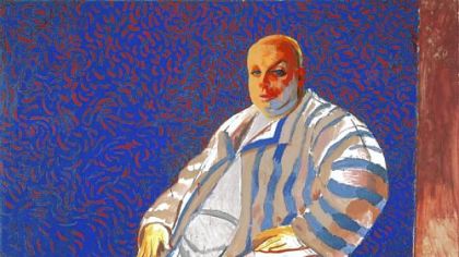 "Divine" by David Hockney is in "Ordinary Madness" at Carnegie Museum of Art.