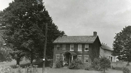The McGill house was built in the 1800s and torn down to make way for the Pittsburgh Botanic Garden.