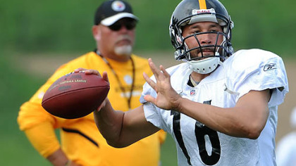 Steelers quarterback Charlie Batch will get his first start of the season Sunday against the Buccaneers.