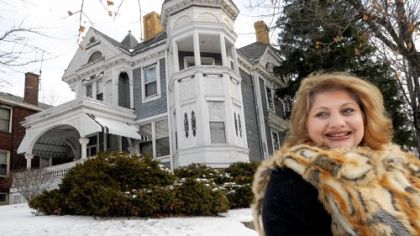 Julia Tomasic of the Carrick-Overbrook Historical Society is trying to save the last great Victorian home in Carrick, at 1425 Brownsville Road, by nominating it for historic status.