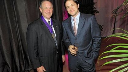 PNC president Sy Holzer and actor David Conrad.
