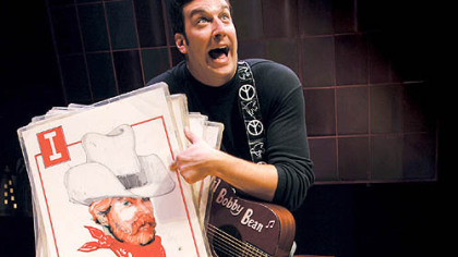 "I've been in funny shows before but nothing quite like this," Brian Kelly says of "Triple Espresso," now playing at CLO Cabaret.