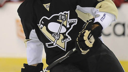 Penguins defenseman Ben Lovejoy has one assist in three games this season.