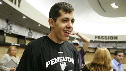 Penguins forward Evgeni Malkin on potentially moving from center to wing: "I like just playing hockey. It doesn't matter what position I play."