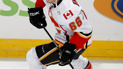 Flames defenseman T.J. Brodie.