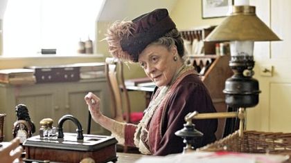 Dame Maggie Smith in "Downton Abbey."