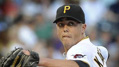 Pirates pitcher Jeff Karstens was 3-10 last season.