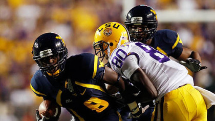Cornerback Keith Tandy leads West Virginia with four interceptions this season.