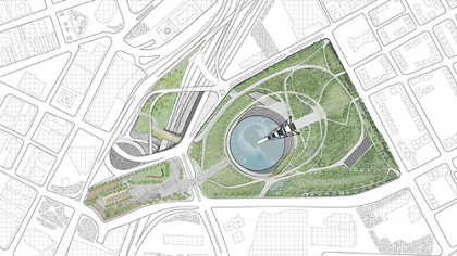 The Urban Design Lab's plan for Downtown Pittsburgh promotes a pedestrian friendly environment that connects Downtown.