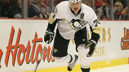 Penguins center Evgeni Malkin has not place dsince Dec. 2.