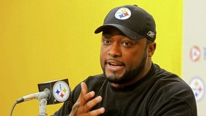 Steelers coach Mike Tomlin on playing in Cleveland Sunday: "Anytime in the National Football League you're getting on the bus to go play a game, man, that's a pretty heated rivalry."