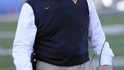 West Virginia coach Bill Stewart's future at West Virginia might be in jeopardy; the school is said to be takling with Oklahoma St. offensive coordinator Dana Holgorsen about replacing Stewart. Pitt is also interested in Holgorsen to replace Dave Wannstedt, who resigned as head football coach last week.