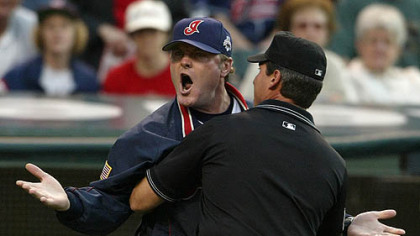 Former Indians manager Eric Wedge was the American League manager of the year in 2007.