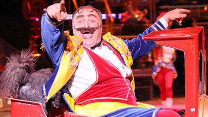 Luciano Anastasini, an eight-generation circus performer.