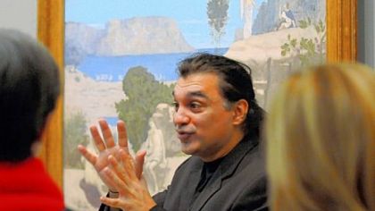 Amir Parsa, director of the Museum of Modern Art's "Meet Me at MoMA" program for visitors with Alzheimer's or other dementias, says the museum tours are "a catalyst for conversation that may not occurr in other circumstances."