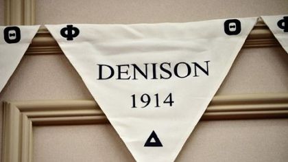 I brought my dad back to one of the places he loved most: the Phi Delta Theta house at Denison University. The Phi Delt chapter there was founded in 1914.