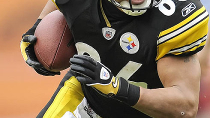 Steelers wide receiver Hines Ward on his team's offense: "We're trying to be balanced as much as we can."