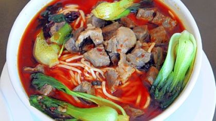 China Star's spicy home-style beef noodle soup was one of year's best dishes.