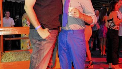 The Warhol's Aric Shiner and the Carnegie's Dan Byers.