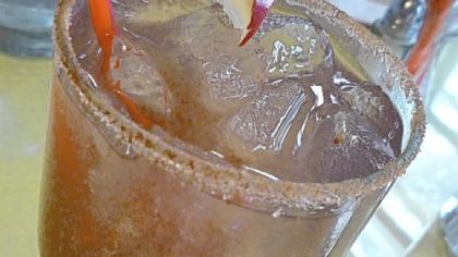 Chimayo Cocktail from the Rancho de Chimayo Restaurant near Santa Fe, N.M.