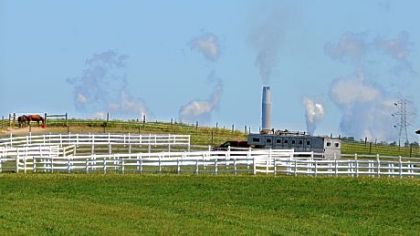 Emissions from the Bruce Mansfield power plant in Shippingport can be seen trailing in the sky for miles from Freedom Road in Cranberry. Pollution from industry and transportation reaches Pittsburgh's newer residential suburbs as well as older towns in river valleys.