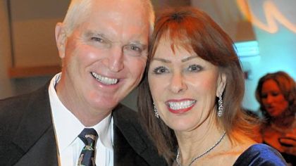 Andy and co-chair Cindy Russell.