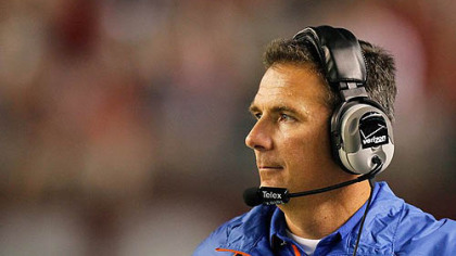 Florida head coach Urban Meyer.