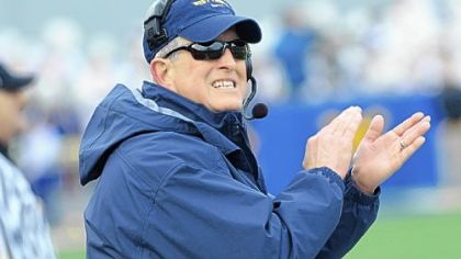West Virginia coach Bill Stewart.