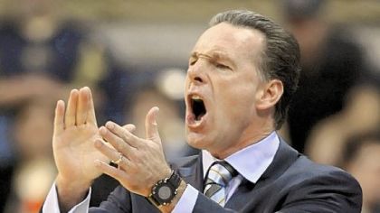 Pitt coach Jamie Dixon on his team's defense: "I don't think I've ever been fully satisfied with our defense in December."