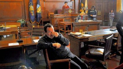 Pittsburgh Councilman Doug Shields takes his glasses off and rubs his face on Thursday during council's deliberations seeking a solution to the city's pension crisis.