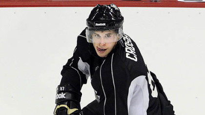 Penguins captain Sidney Crosby on facing the Blackhawks tonight: "In the preseason, you're more worried about your team than anything."