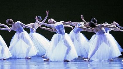 The Joffrey Ballet's performance of "Pretty BALLET" was the most musical work of the night last Saturday at the Blossom Music Center near Cuyahoga Falls, Ohio,