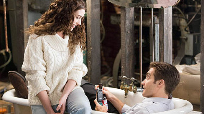 Anne Hathaway and Jake Gyllenhaal star in "Love & Other Drugs."