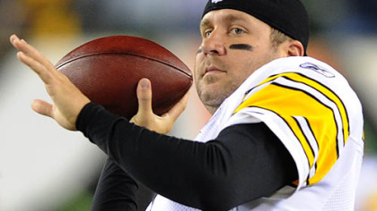 Steelers quarterback Ben Roethlisberger has not thrown an interception in his last 136 pass attempts.