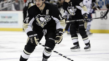 Penguins forward Chris Kunitz has scored 12 points this season.