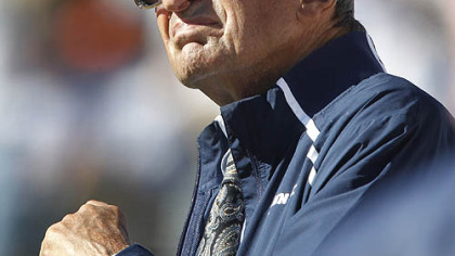 Penn State coach Joe Paterno.