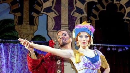 Paolo Pecchioli played Mustafa to Vivica Genaux's Isabella in last year's Pittsburgh Opera production of "The Italian Girl in Algiers."