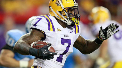LSU cornerback Patrick Peterson has two interceptions this season.