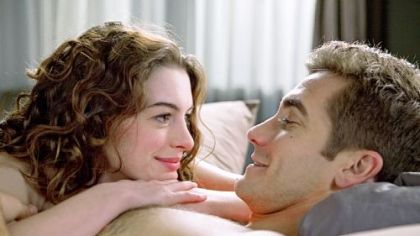 In the movie "Love and Other Drugs," made in Pittsburgh and scheduled for a Nov. 24 release, Anne Hathaway plays a young woman who has young-onset Parkinson's disease. Jake Gyllenhaal plays her boyfriend, who must decide whether he cares enough for her to stand beside her.