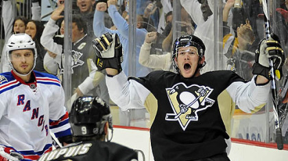 Penguins forward Matt Cooke has scored 11 points this season.