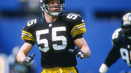 Former Steelers linebacker Jerry Olsavsky currently serves as a coach with the team.